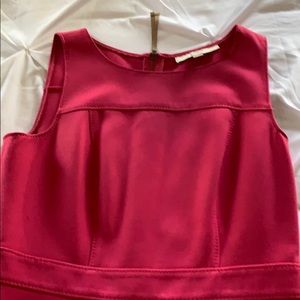 Fuschia sheath Loft